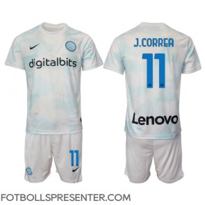 Inter Milan Joaquin Correa #11 Bortatröja Barn 2022-23 Kortärmad (+ korta byxor)